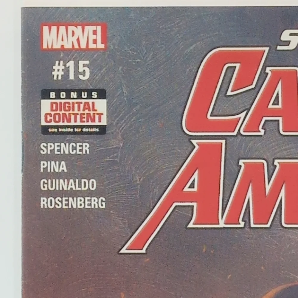 Marvel Captain America Steve Rogers # 15 Comic
